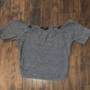 Off the shoulder crop top